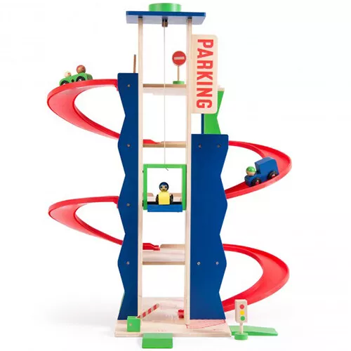 Moulin Roty Parkeergarage - 14-delig 2 Moulin Roty Parkeergarage - 14-delig - Afbeelding 2