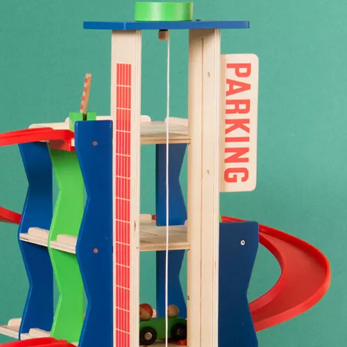 Moulin Roty Parkeergarage - 14-delig 4 Moulin Roty Parkeergarage - 14-delig - Afbeelding 4