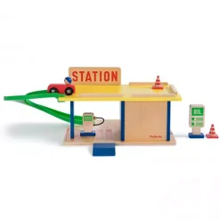 Moulin Roty Tankstation - 7-delig 7 Moulin Roty Tankstation - 7-delig -speelgarages, auto's & voertuigen Winkel moulin roty tankstation 7 delig 4