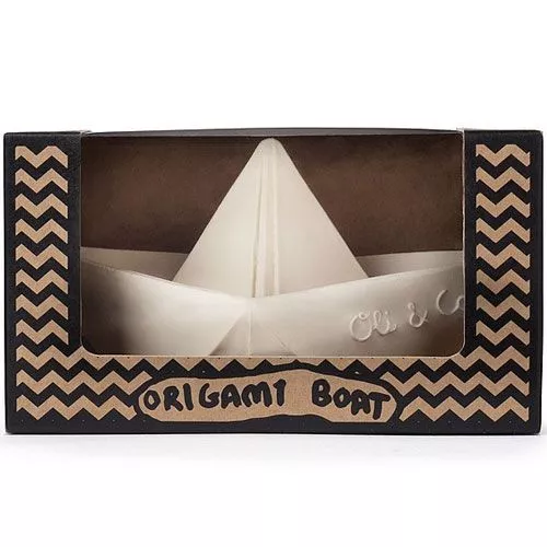 Oli & Carol Bijt- & Badspeelgoed Bootje - Wit 2 Oli & Carol Bijt- & Badspeelgoed Bootje - Wit - Afbeelding 2