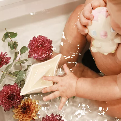 Oli & Carol Bijt- & Badspeelgoed Bootje - Wit 6 Oli & Carol Bijt- & Badspeelgoed Bootje - Wit - Afbeelding 6