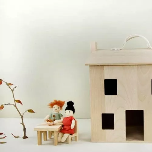 Olli Ella Holdie Folk Poppenhuispop 11 Cm - Cliff 2 Olli Ella Holdie Folk Poppenhuispop 11 Cm - Cliff - Afbeelding 2