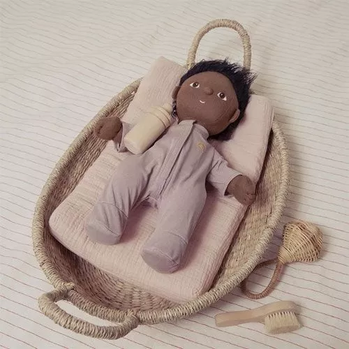 Olli Ella Dinkum Dolls Poppenpyjama - Lila 3 Olli Ella Dinkum Dolls Poppenpyjama - Lila - Afbeelding 3