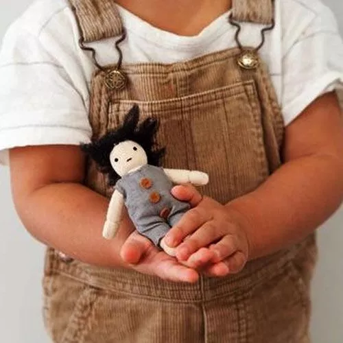 Olli Ella Holdie Folk Poppenhuispop 11 Cm - Rei 2 Olli Ella Holdie Folk Poppenhuispop 11 Cm - Rei - Afbeelding 2