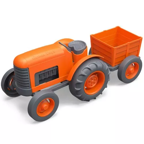 Green Toys Tractor Oranje 1 Green Toys Tractor Oranje