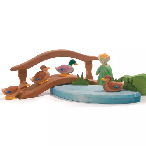 Ostheimer Eend Zwemmend - 5,5 Cm 2 Ostheimer Eend Zwemmend - 5,5 Cm - Afbeelding 2