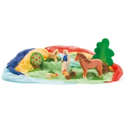 Ostheimer Kip Lange Nek - Oker - 7 Cm -speelgarages, auto's & voertuigen Winkel ostheimer kip lange nek oker 7 cm