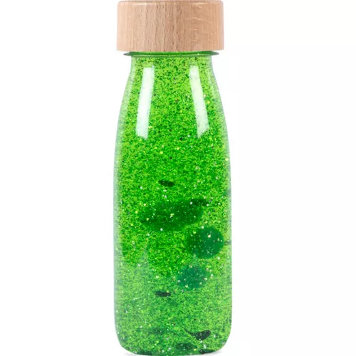 Petit Boum Sensorische Fles Float - Green 1 Petit Boum Sensorische Fles Float - Green