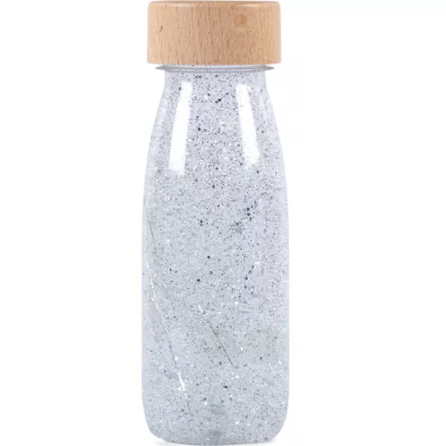 Petit Boum Sensorische Fles Float - Silver 1 Petit Boum Sensorische Fles Float - Silver