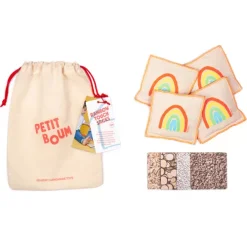 Petit Boum Sensorische Voelzakjes - Rainbow - 4st