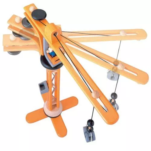 Plan Toys Hijskraan 5 Plan Toys Hijskraan - Afbeelding 5