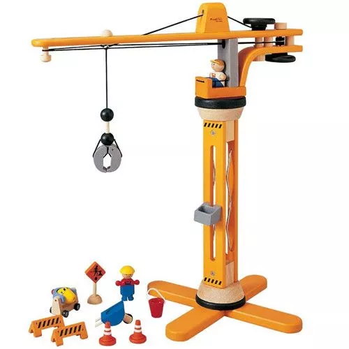 Plan Toys Hijskraan 1 Plan Toys Hijskraan
