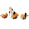 Plan Toys Bouwvoertuigjes