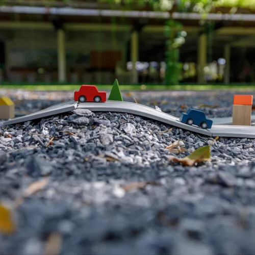 Plan Toys Dubbelzijdige Autoweg Road And Rail - 12st 3 Plan Toys Dubbelzijdige Autoweg Road And Rail - 12st - Afbeelding 3