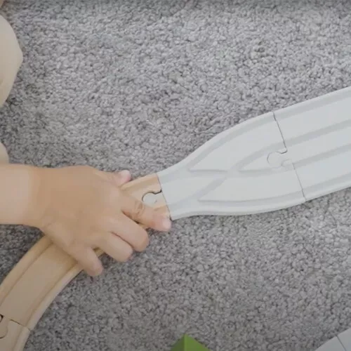 Plan Toys Dubbelzijdige Autoweg Road And Rail - Adaptor - 2st 2 Plan Toys Dubbelzijdige Autoweg Road And Rail - Adaptor - 2st - Afbeelding 2