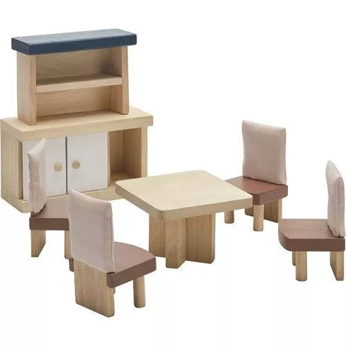 Plan Toys Poppenhuis Eetkamer - Orchard 1 Plan Toys Poppenhuis Eetkamer - Orchard