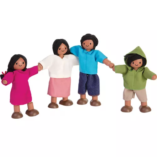 Plan Toys Poppenhuis Familie - 13 Cm 2 Plan Toys Poppenhuis Familie - 13 Cm - Afbeelding 2