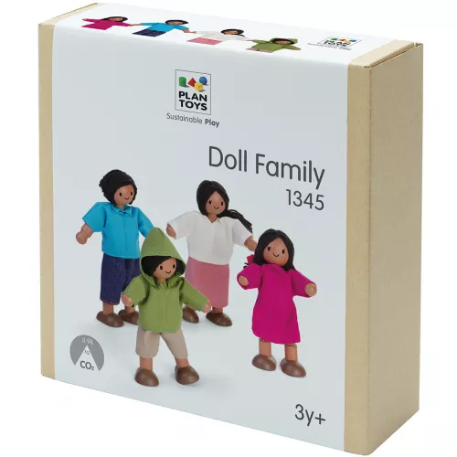 Plan Toys Poppenhuis Familie - 13 Cm 4 Plan Toys Poppenhuis Familie - 13 Cm - Afbeelding 4