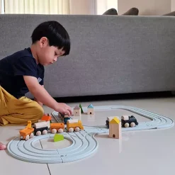 Plan Toys Trein Klassiek 5 Plan Toys Trein Klassiek -speelgarages, auto's & voertuigen Winkel plan toys trein klassiek 2