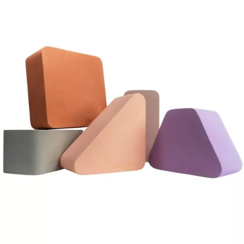 Moes Play Stapsteen En Bouwblok Triangle - Salmon Pink 2 Moes Play Stapsteen En Bouwblok Triangle - Salmon Pink - Afbeelding 2