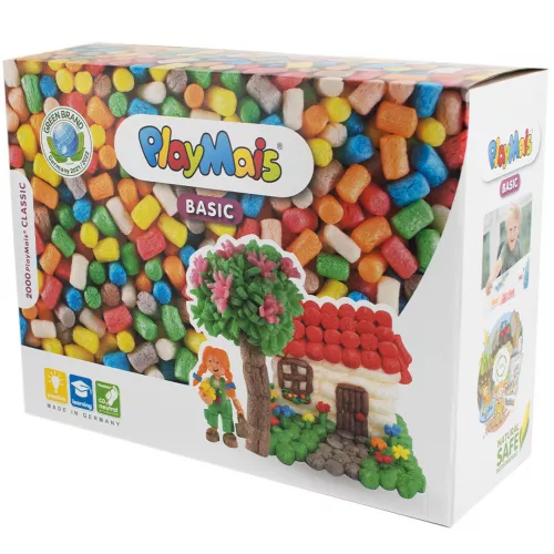 Playmais Knutselvormen Basic - 2000st 1 Playmais Knutselvormen Basic - 2000st