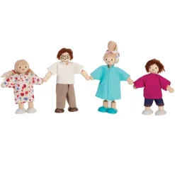Plan Toys Poppenhuis Familie Modern - 13 Cm