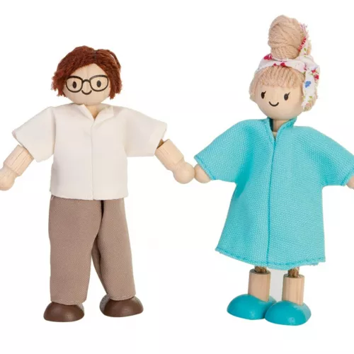 Plan Toys Poppenhuis Familie Modern - 13 Cm 3 Plan Toys Poppenhuis Familie Modern - 13 Cm - Afbeelding 3