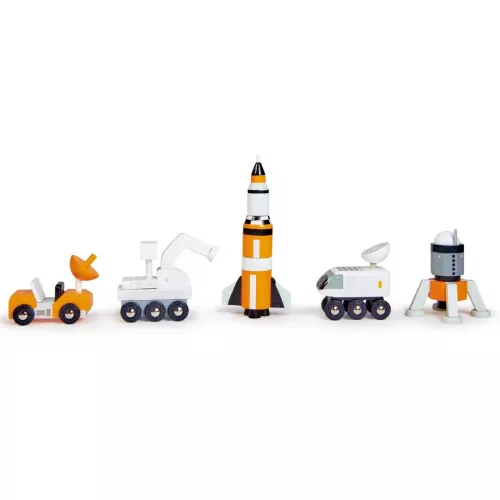 Tender Leaf Toys Ruimtevoertuigen - 5st 2 Tender Leaf Toys Ruimtevoertuigen - 5st - Afbeelding 2