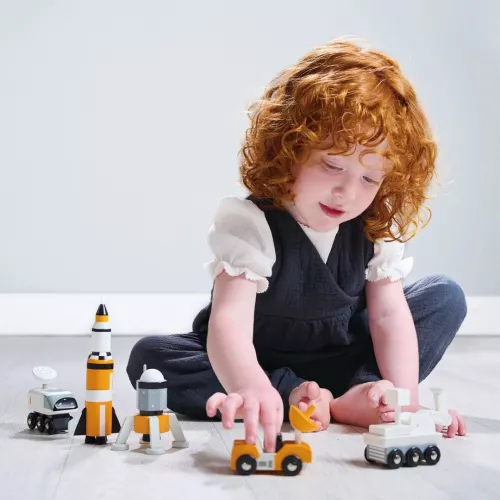 Tender Leaf Toys Ruimtevoertuigen - 5st 5 Tender Leaf Toys Ruimtevoertuigen - 5st - Afbeelding 5