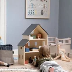 Sebra Houten Poppenhuis 5 Sebra Houten Poppenhuis -speelgarages, auto's & voertuigen Winkel sebra houten poppenhuis