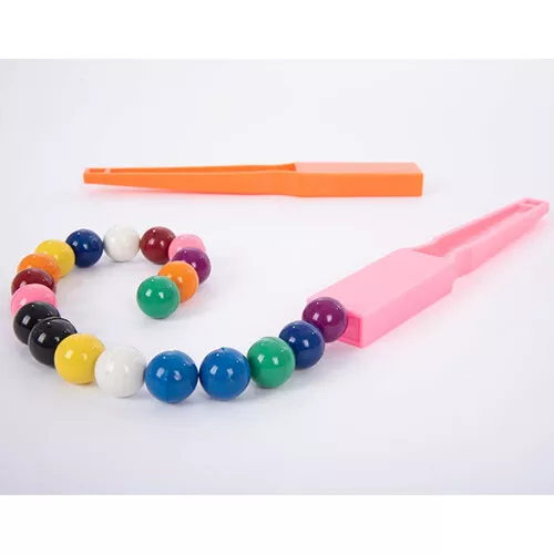 Shaw Magnets Twee Magneetstaven Met Knikkers 4 Shaw Magnets Twee Magneetstaven Met Knikkers - Afbeelding 4