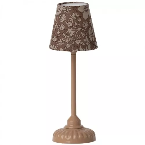 Maileg Poppenhuis Schemerlamp - Dark Powder - 13,5 Cm 1 Maileg Poppenhuis Schemerlamp - Dark Powder - 13,5 Cm