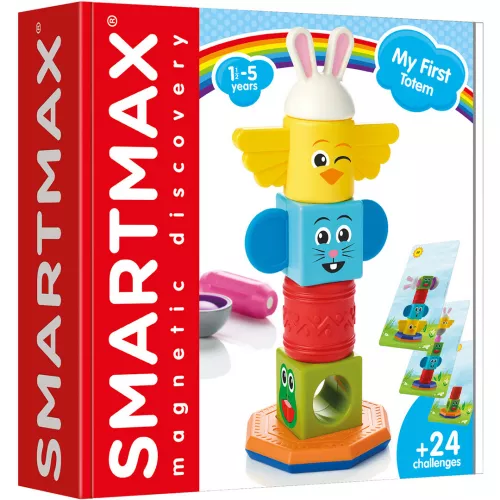 Smartmax Magnetisch Puzzelspel - My First Totem 2 Smartmax Magnetisch Puzzelspel - My First Totem - Afbeelding 2