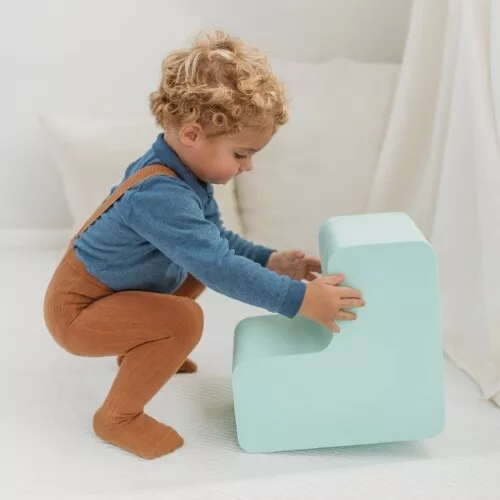 Moes Play Stapsteen En Bouwblok Triangle - Stone Grey 5 Moes Play Stapsteen En Bouwblok Triangle - Stone Grey - Afbeelding 5