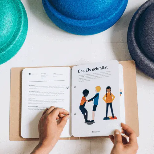 Stapelstein Original Met Balance Board - Rood - 3st 3 Stapelstein Original Met Balance Board - Rood - 3st - Afbeelding 3