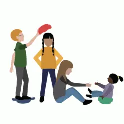 Stapelstein Mint - 6st -speelgarages, auto's & voertuigen Winkel stapelstein seasons lente 3st 2 2