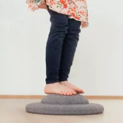 Stapelstein Balance Board Grijs -speelgarages, auto's & voertuigen Winkel stapelstein balanceerbord grijs 1