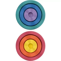 Stapelstein Inside Rainbow Classic - 6st 9 Stapelstein Inside Rainbow Classic - 6st -speelgarages, auto's & voertuigen Winkel stapelstein inside rainbow classic 6st 3