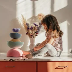 Stapelstein Inside Rainbow Pastel - 6st -speelgarages, auto's & voertuigen Winkel stapelstein inside rainbow pastel 6st 6