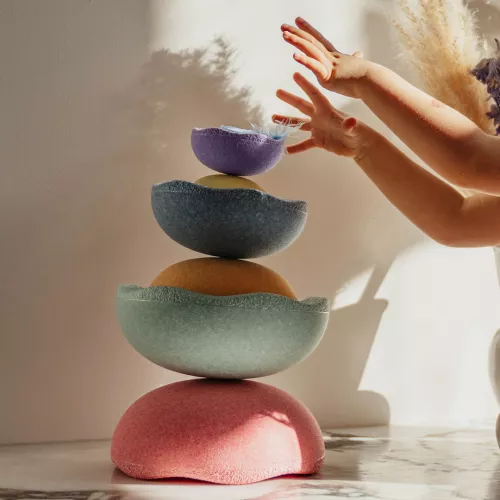 Stapelstein Inside Warm Pastel - 3st 3 Stapelstein Inside Warm Pastel - 3st - Afbeelding 3