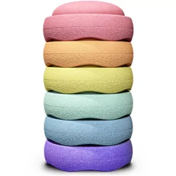 Stapelstein Original Rainbow Pastel - 6st 11 Stapelstein Original Rainbow Pastel - 6st -speelgarages, auto's & voertuigen Winkel stapelstein rainbow pastel 6st 1