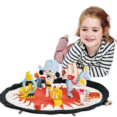 Tender Leaf Toys Circusfiguren In Opbergzak 4 Tender Leaf Toys Circusfiguren In Opbergzak - Afbeelding 4