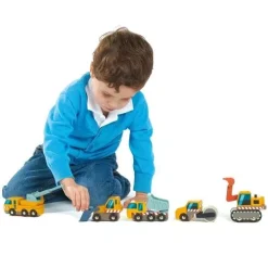 Tender Leaf Toys Bouwvoertuigen - 5st -speelgarages, auto's & voertuigen Winkel tender leaf toys bouwvoertuigen ilovespeelgoed1