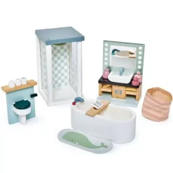 Tender Leaf Toys Poppenhuis Badkamer