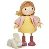 Tender Leaf Toys Poppenhuispop Amy & Haar Konijn - 12 Cm