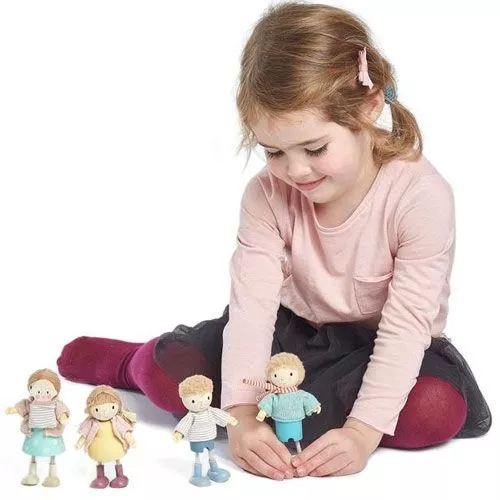 Tender Leaf Toys Poppenhuispop Mw. Goodwood & Haar Baby - 13 Cm 4 Tender Leaf Toys Poppenhuispop Mw. Goodwood & Haar Baby - 13 Cm - Afbeelding 4