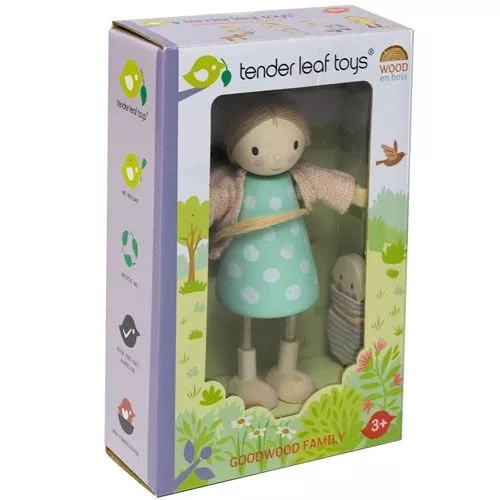 Tender Leaf Toys Poppenhuispop Mw. Goodwood & Haar Baby - 13 Cm 3 Tender Leaf Toys Poppenhuispop Mw. Goodwood & Haar Baby - 13 Cm - Afbeelding 3