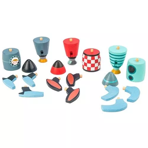 Tender Leaf Toys Bouwset Raketten 2 Tender Leaf Toys Bouwset Raketten - Afbeelding 2