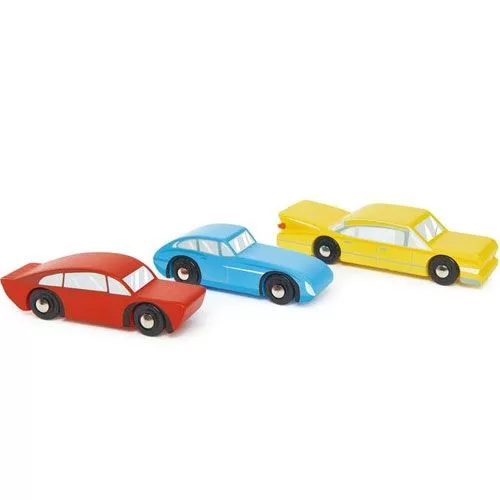 Tender Leaf Toys Retro Auto's - 3st 1 Tender Leaf Toys Retro Auto's - 3st