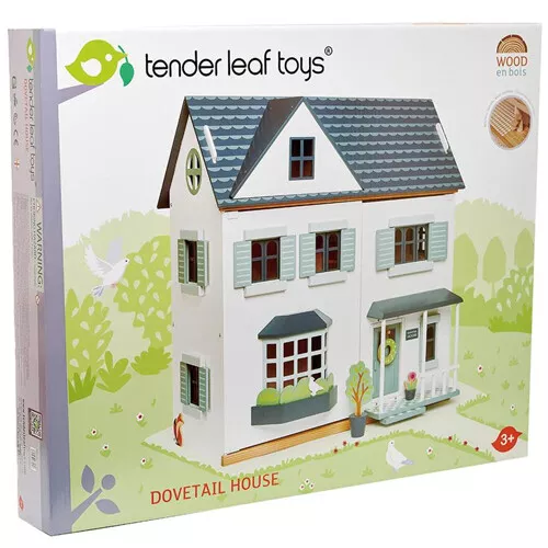 Tender Leaf Toys Poppenhuis Villa Dovetail 8 Tender Leaf Toys Poppenhuis Villa Dovetail - Afbeelding 8